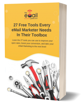 Download our free guide 27 Free Tools Every eMail Marketer Needs in Their Toolbox